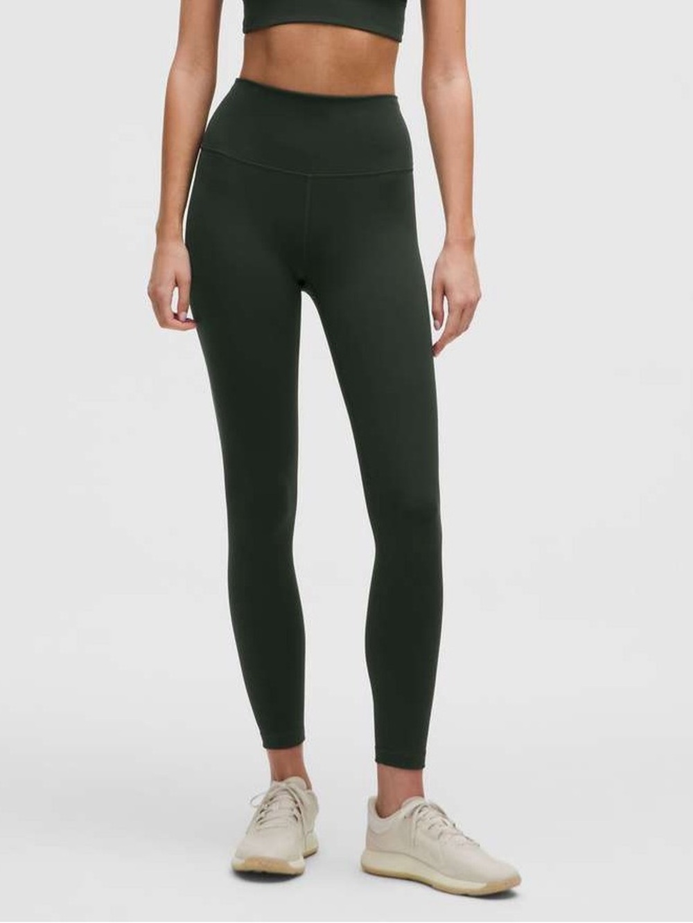 NWT Lululemon Wunder Train High-Rise Tight 25" Rainforest Green US4